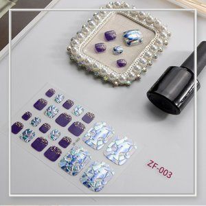 toenail wrap stickers